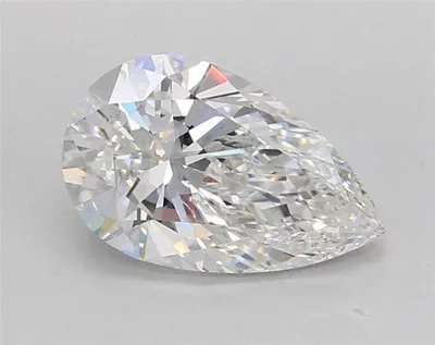 2.06ct E VS1 Rare Carat Ideal Cut Pear Lab Grown Diamond