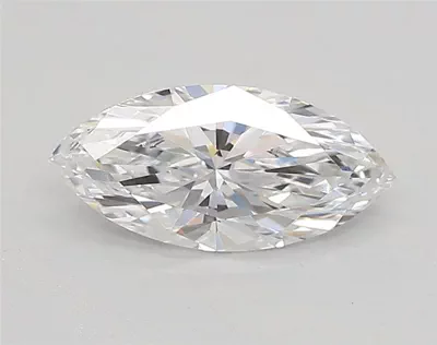0.64ct D VVS2 Rare Carat Ideal Cut Marquise Lab Grown Diamond