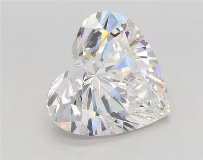 4.51ct F VVS2 Rare Carat Ideal Cut Heart Lab Grown Diamond