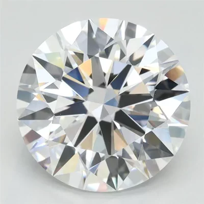 3.48ct D IF Rare Carat Ideal Cut Round Lab Grown Diamond