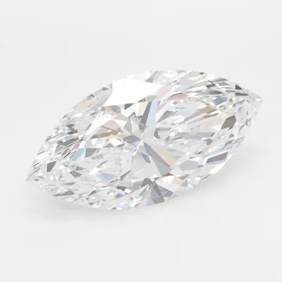 2.06ct D IF Rare Carat Ideal Cut Marquise Lab Grown Diamond