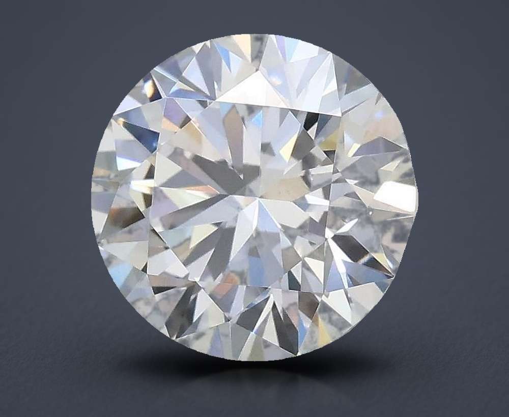 2.03ct D VS1 Rare Carat Ideal Cut Round Lab Grown Diamond