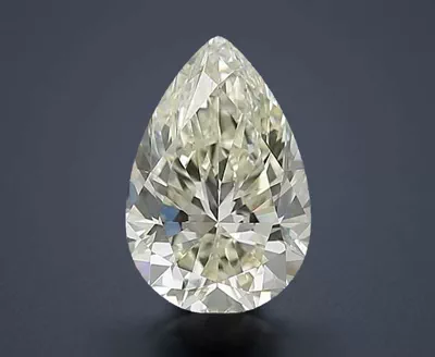 2.51ct J VS2 Rare Carat Ideal Cut Pear Diamond