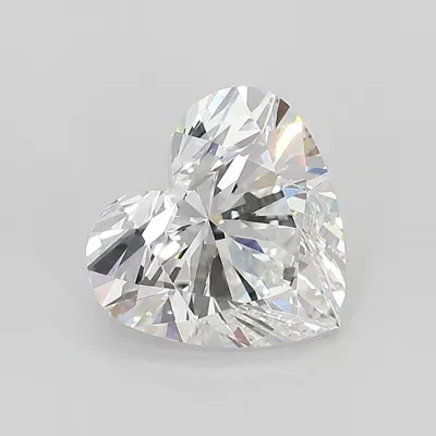 2.53ct E VS1 Rare Carat Ideal Cut Heart Lab Grown Diamond