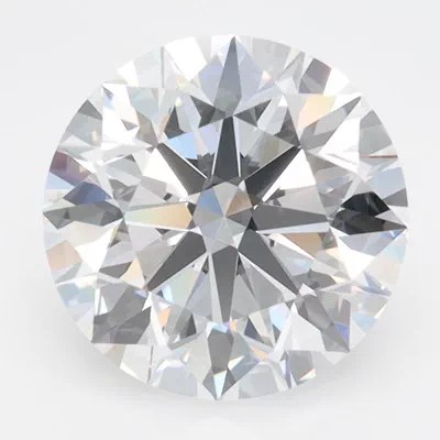 2.61ct D IF Rare Carat Ideal Cut Round Lab Grown Diamond