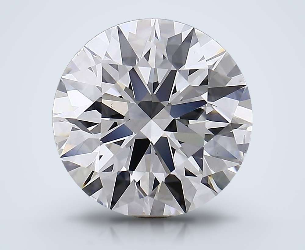5.01ct E SI1 Rare Carat Ideal Cut Round Lab Grown Diamond