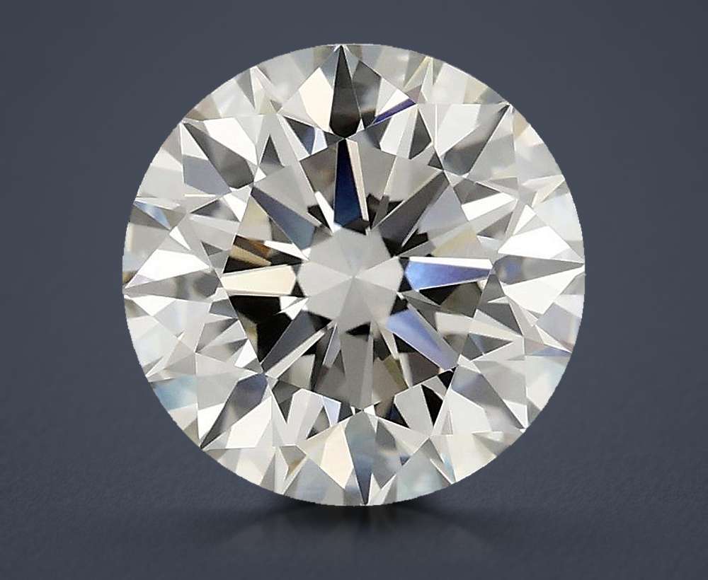 3.09ct H VVS2 Rare Carat Ideal Cut Round Lab Grown Diamond