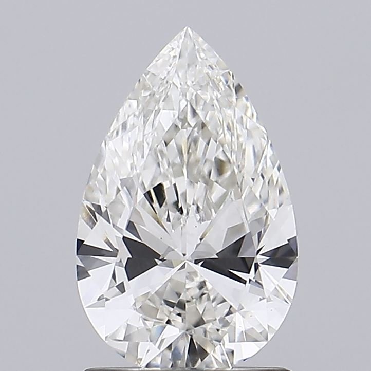 1.19ct H VS1 Rare Carat Ideal Cut Pear Lab Grown Diamond