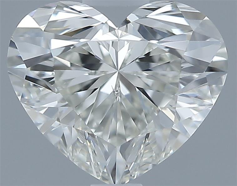 0.91ct K SI1 Rare Carat Ideal Cut Heart Diamond