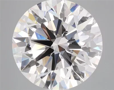 6.09ct D VVS2 Rare Carat Ideal Cut Round Lab Grown Diamond