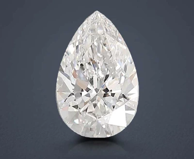 2.02ct E VS1 Rare Carat Ideal Cut Pear Lab Grown Diamond
