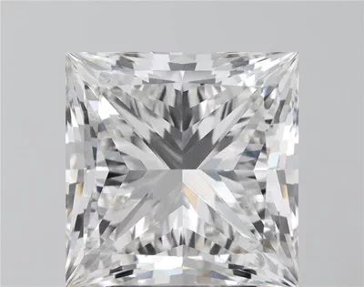 7.32ct G VS2 Rare Carat Ideal Cut Princess Lab Grown Diamond