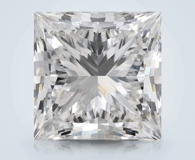 7.32ct G VS2 Rare Carat Ideal Cut Princess Lab Grown Diamond