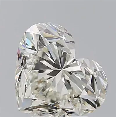 4.01ct I VVS2 Rare Carat Ideal Cut Heart Diamond