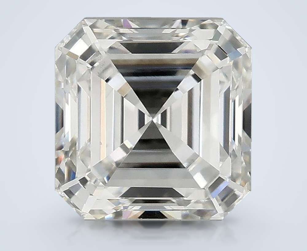 1.53ct F VS1 Rare Carat Ideal Cut Asscher Lab Grown Diamond