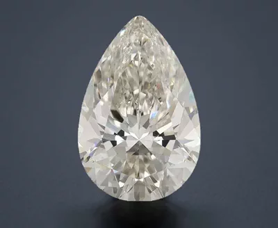 3.31ct H VS1 Rare Carat Ideal Cut Pear Lab Grown Diamond