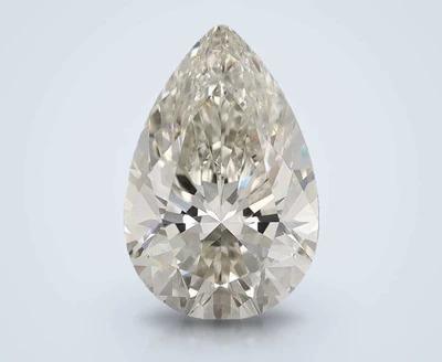 3.31ct H VS1 Rare Carat Ideal Cut Pear Lab Grown Diamond