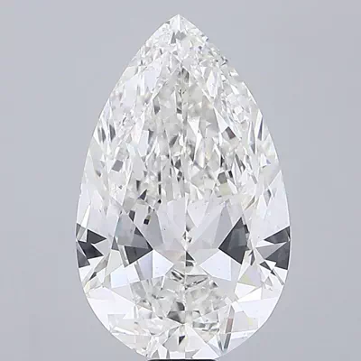 31.25ct F VS1 Very Good Cut Pear Lab Grown Diamond