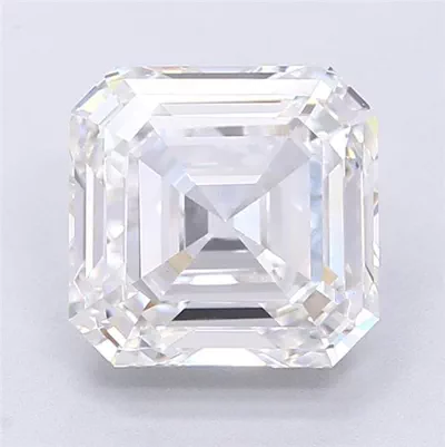 4.08ct E VS1 Rare Carat Ideal Cut Asscher Lab Grown Diamond