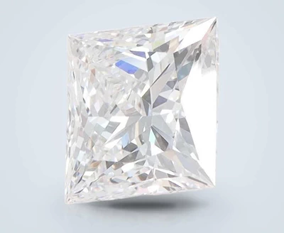 2.41ct D VVS2 Rare Carat Ideal Cut Princess Lab Grown Diamond