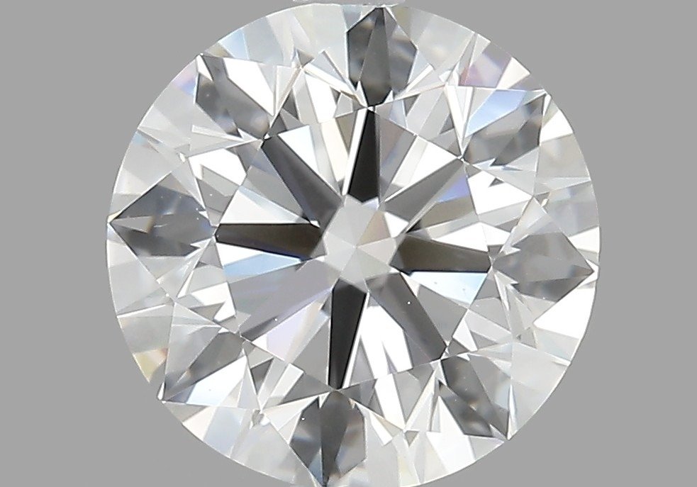 3.90ct D VS2 Rare Carat Ideal Cut Round Diamond