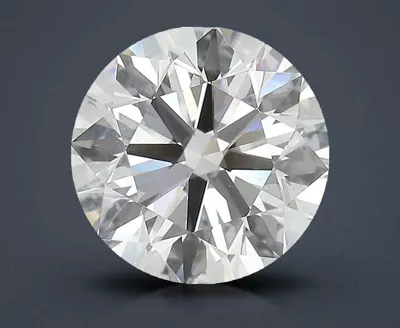 3.90ct D VS2 Rare Carat Ideal Cut Round Diamond