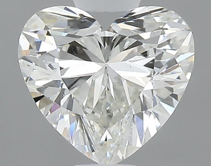 0.65ct I SI1 Rare Carat Ideal Cut Heart Diamond