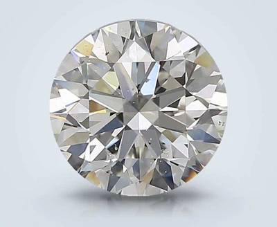 3.20ct G SI1 Excellent Cut Round Diamond