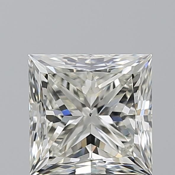 3.05ct K VS2 Rare Carat Ideal Cut Princess Diamond