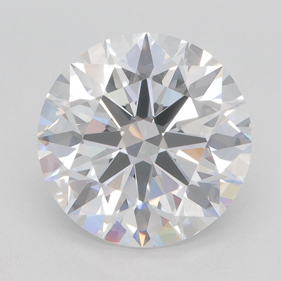 2.92ct D VVS1 Rare Carat Ideal Cut Round Lab Grown Diamond