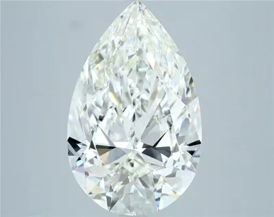 4.05ct I VS1 Rare Carat Ideal Cut Pear Diamond