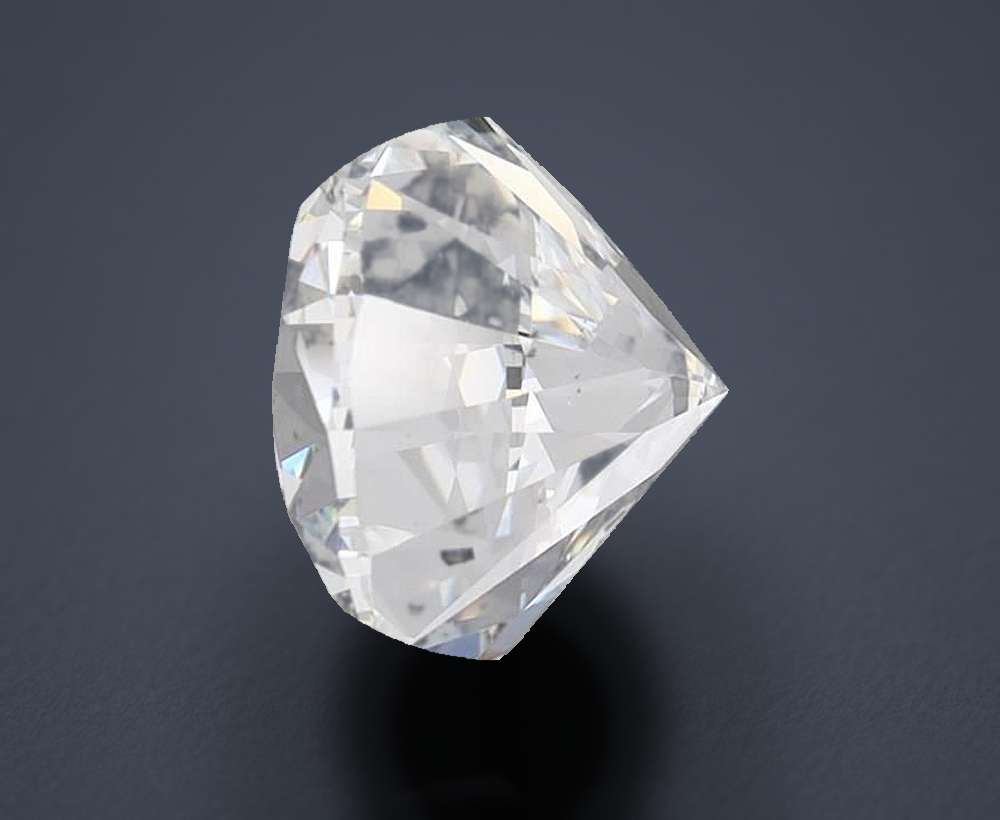 5.25ct D SI1 Rare Carat Ideal Cut Round Diamond