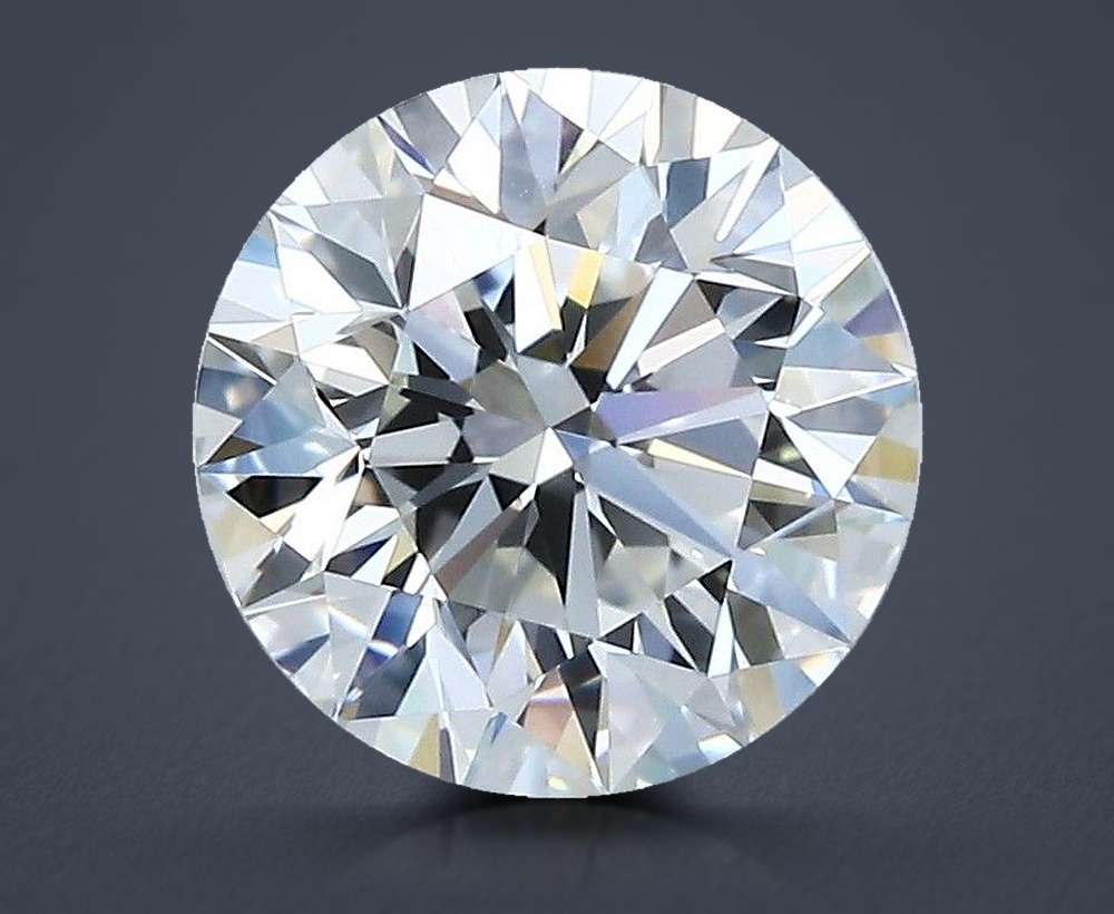 2.70ct F VVS2 Excellent Cut Round Diamond