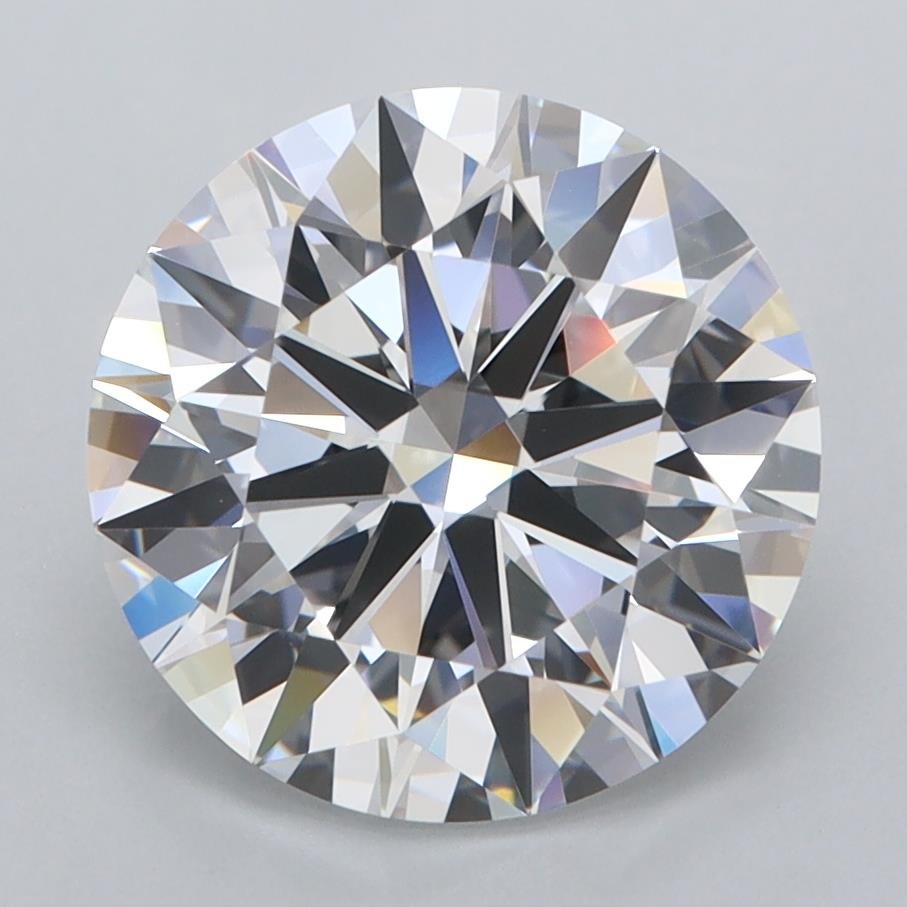 3.63ct D FL Rare Carat Ideal Cut Round Lab Grown Diamond