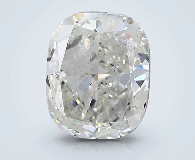 3.01ct H SI2 Very Good Cut Cushion Lab Grown Diamond