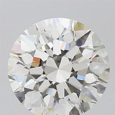2.01ct K VVS1 Rare Carat Ideal Cut Round Diamond