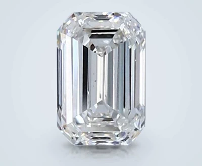 0.76ct H VS1 Rare Carat Ideal Cut Emerald Diamond