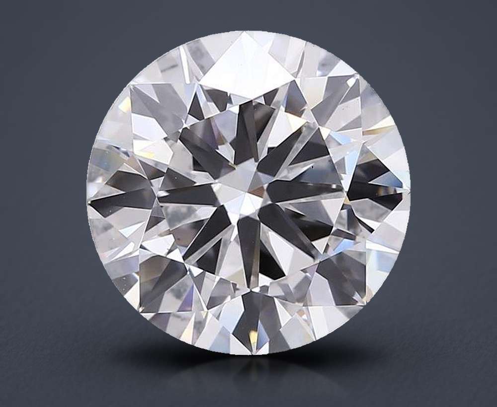 8.20ct F VS1 Excellent Cut Round Lab Grown Diamond