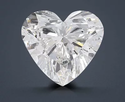 10.50ct F VS1 Rare Carat Ideal Cut Heart Lab Grown Diamond
