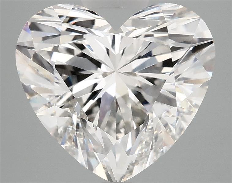 5.06ct G VS1 Rare Carat Ideal Cut Heart Lab Grown Diamond
