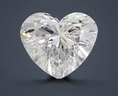 5.01ct E SI1 Excellent Cut Heart Diamond