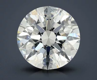 3.09ct I SI1 Rare Carat Ideal Cut Round Diamond