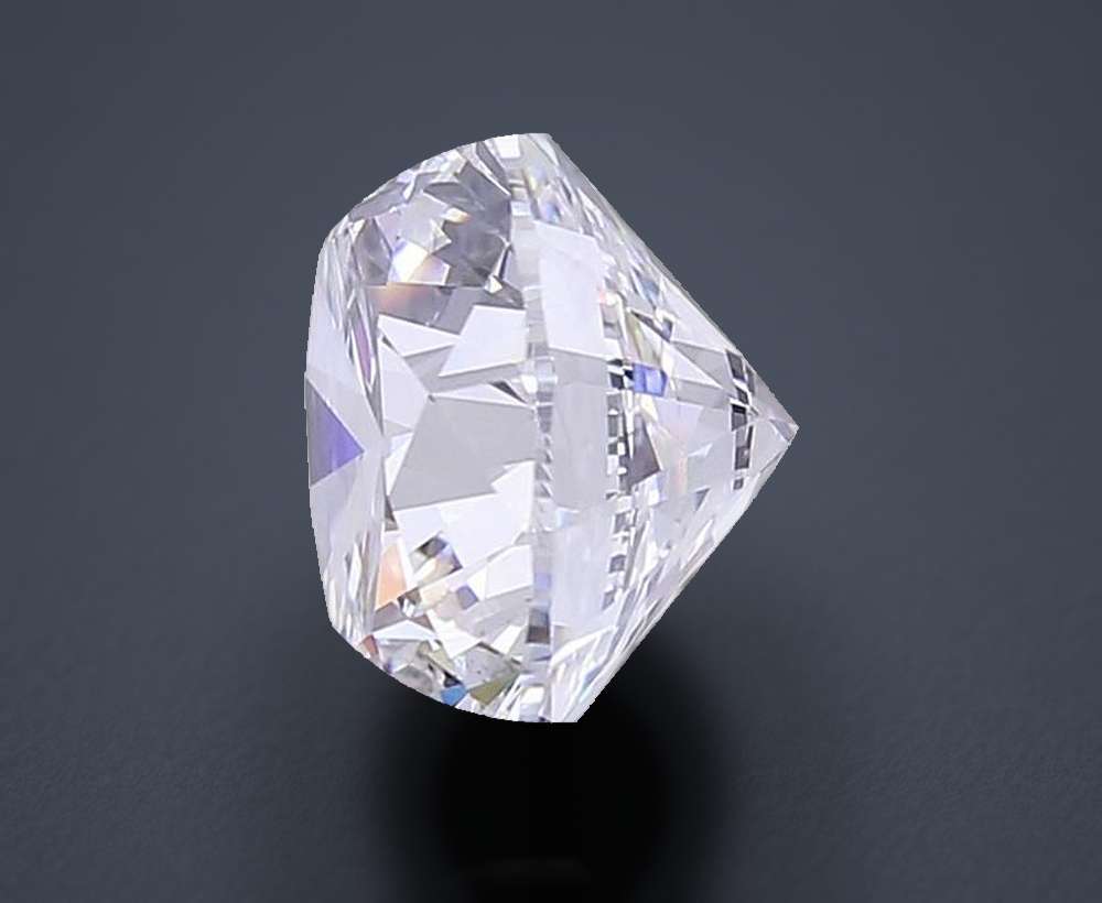 6.03ct D VS1 Rare Carat Ideal Cut Round Lab Grown Diamond