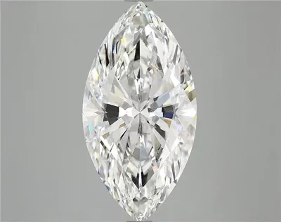 5.07ct F VS2 Rare Carat Ideal Cut Marquise Lab Grown Diamond