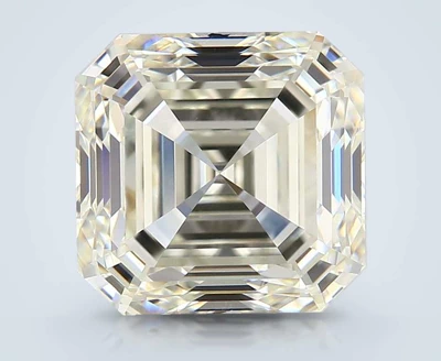 3.10ct K VVS2 Rare Carat Ideal Cut Asscher Diamond