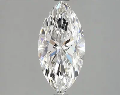4.96ct F VS2 Rare Carat Ideal Cut Marquise Lab Grown Diamond