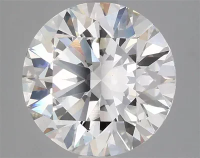 2.96ct H VS1 Excellent Cut Round Lab Grown Diamond