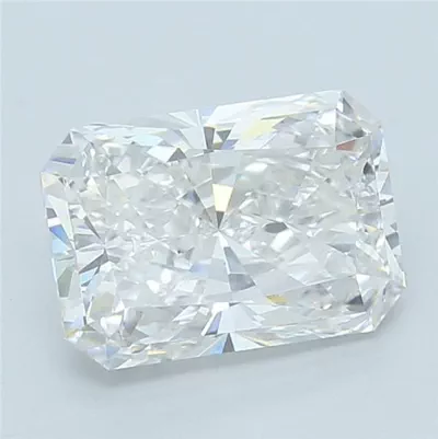 5.02ct F VS2 Very Good Cut Radiant Lab Grown Diamond
