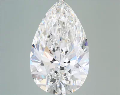 10.13ct G VVS2 Rare Carat Ideal Cut Pear Lab Grown Diamond