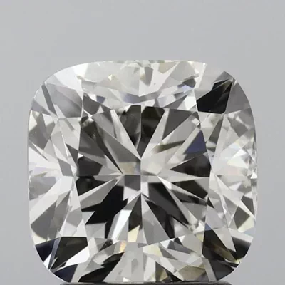 2.29ct I VVS2 Rare Carat Ideal Cut Cushion Lab Grown Diamond